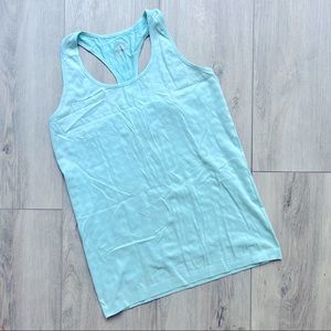 Racerback athletic tank top